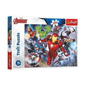 S.CENA Puzzle - quot;200 quot; - Waleczni Avengersi/Disney Marvel The Avengers S.CENA Puzzle - quot;200 quot; - Waleczni Avengersi/Disney Marvel The Avengers