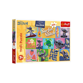 Puzzle Lilo&Stitch - Havajská dobrodružství 200 dílků 48x34cm v krabici 33x23x4cm Puzzle Lilo&Stitch - Havajská dobrodružství 200 dílků 48x34cm v krabici 33x23x4cm