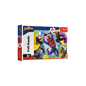 S.CENA Puzzle _30_ - Kolory Spider-Man apos;a/Disney Marvel Spiderman S.CENA Puzzle _30_ - Kolory Spider-Man apos;a/Disney Marvel Spiderman