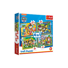 Puzzle 4v1 Prázdniny Tlapková Patrola/Paw Patrol 28,5x20,5cm v krabici 28x28x6cm Puzzle 4v1 Prázdniny Tlapková Patrola/Paw Patrol 28,5x20,5cm v krabici 28x28x6cm