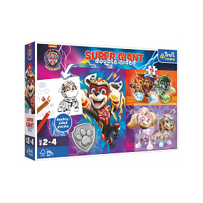 Puzzle GIANT oboustranné Skvělý tým Tlapkové patroly/Paw patrol 15 dílků v krab. 40x27cm 24m+ Puzzle GIANT oboustranné Skvělý tým Tlapkové patroly/Paw patrol 15 dílků v krab. 40x27cm 24m+