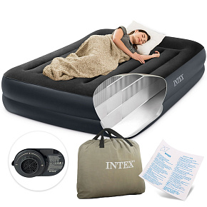 Nafukovací matrace na spaní 203x152 cm dvoulůžková postel INTEX 64124 Nafukovací matrace na spaní 203x152 cm dvoulůžková postel INTEX 64124