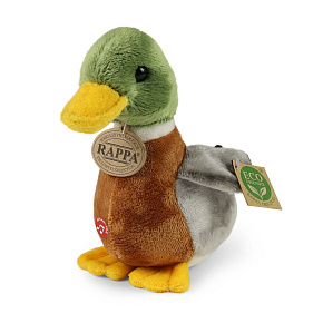Plyšová kachna divoká se zvukem 21 cm ECO-FRIENDLY Plyšová kachna divoká se zvukem 21 cm ECO-FRIENDLY
