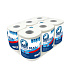 WhiteBear ET-2P250: Pack of 6 Unscented 2-Ply Biodegradable Multi-Purpose Cellulose Paper Towel Roll