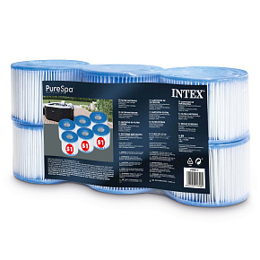 Filtry S1 komplet 6 kusů sada Pure SPA INTEX 29011