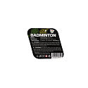 Badminton sada dětská kov/plast 2 pálky + 1 košíček 2 barvy v síťce 23x45x6cm
