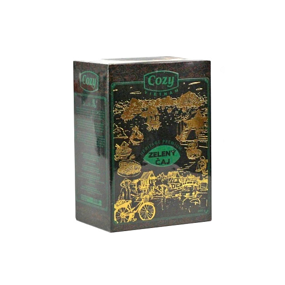 Zelený čaj Heritage Premium COZY 200 g - 100% čistý zelený čaj