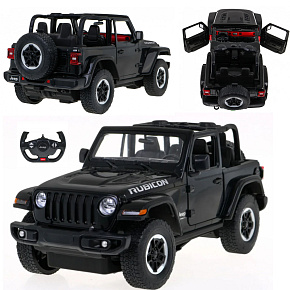 Lebula dálkově ovládané auto RC velký jeep wrangler RS měřítko 1:14 černý