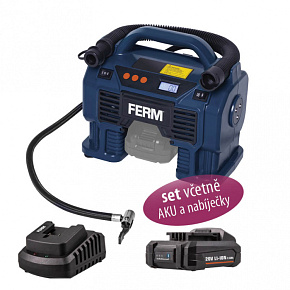 Aku kompresor 20V 1x2Ah Platform CRM1054 SET