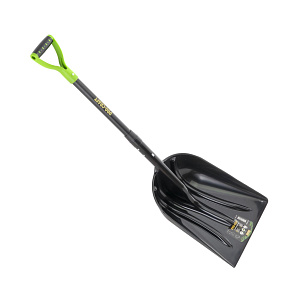 Lopata na sníh a obilí 36,5cm plastová se sklolaminátovou násadou krátká 115cm Procraft GPS-1150