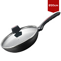 Royalty Line RL-FWN30: 30cm Wok s mramorovým povrchem Indukční wok - 4,4L