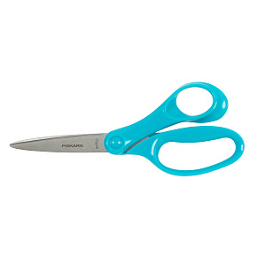Nůžky školní 18 cm (12+), světle modrá