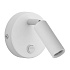 TK Lighting Nástěnné svítidlo 4238 ENZO bílá s vypínačem