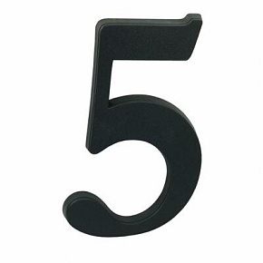 Číslice SP 19cm černá 5