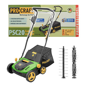 Akumulátorový vertikutátor Procraft PSC20 (bez baterie a nabíječky) Akumulátorový vertikutátor Procraft PSC20 (bez baterie a nabíječky)