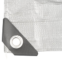 Plachta Procraft ST3x4 200g/m2 nepromokavá s oky 3x4 m stříbrná