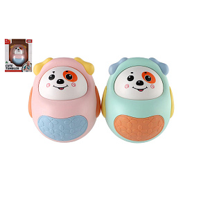 Roly Poly pes/pejsek plast 10cm se zvukem 2 barvy v krabičce 14x18x10cm 3m+ Roly Poly pes/pejsek plast 10cm se zvukem 2 barvy v krabičce 14x18x10cm 3m+