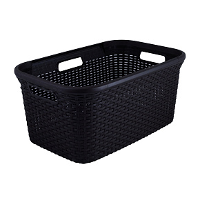 Koš na čisté prádlo STYLE 45l hnědý
