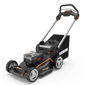 WG748E - Aku sekačka 2x20V NITRO 46cm 2x4Ah - Powershare
