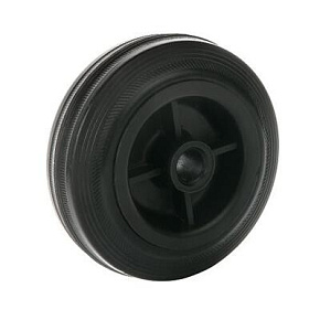 Kolečko gumové 100mm/100kg černé