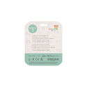 Točáček kytka babyted silikon/plast 9,5x5cm na kartě 0m+