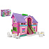 Domeček pro panenky na hraní plast 37x30cm v krabici Wader