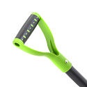 Lopata na sníh a obilí 36,5cm plastová se sklolaminátovou násadou krátká 115cm Procraft GPS-1150