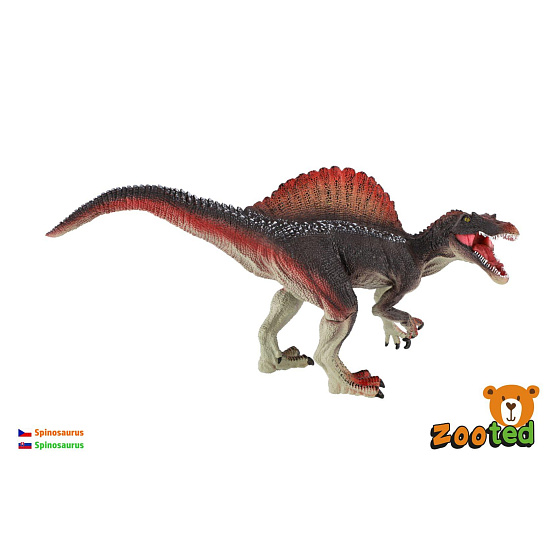 Spinosaurus dinosaurus zooted plast 30cm 