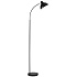 SANDRIA Stojací lampa L2793 SANDY černá E27, 230V, max.40W