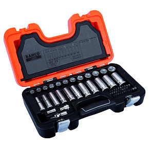 1/4" a 3/8” Sada nástrčných klíčů, 53ks 1/4" a 3/8” Sada nástrčných klíčů, 53ks
