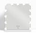 Lux Vanity LV-2676: 13 Dimmable LED Bulbs Square Hollywood Vanity Mirror - 80 x 80cm