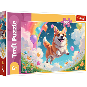 Puzzle Nejlepší přítel člověka 41x27,5cm 160 dílků v krabici 29x19x4cm Puzzle Nejlepší přítel člověka 41x27,5cm 160 dílků v krabici 29x19x4cm