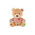 Medvěd Tedík česky mluvící plyš 22x25cm na baterie v krabici 12m+
