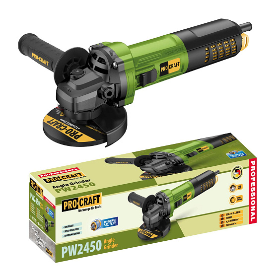 Bruska úhlová Procraft PW2450, 125mm