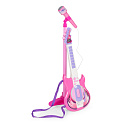 Zestaw gitara elektryczna mikrofon statyw dla dzieci mp3