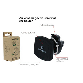 Magnetický držák do ventilace auta S-Grip AV-M3 (ECO BALENÍ)
