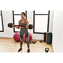Nastavitelné činky 2x10 kg činka sada 20 kg osa MOVEPRO