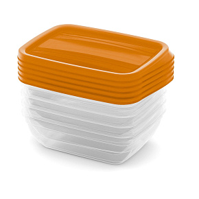 Set dóz Vedo 5x0,5l oranžová