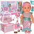 WOOPIE ROYAL Lalka Bobas 36 cm Syrenka Interaktywna Zestaw XXL Opiekunka 18w1