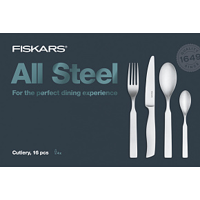 All Steel souprava příborů 16ks, matná