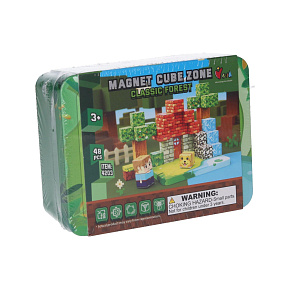 Stavebnice Magnet Cube Zone - Classic Forest 48 dílků v krabičce 13x5x10cm Stavebnice Magnet Cube Zone - Classic Forest 48 dílků v krabičce 13x5x10cm