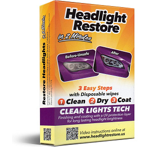 Clear Lights Tech Headlight Restoration Kit