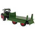 Lebula sada traktor s přívěsem velké vozidlo měřítko 1:24 zelený