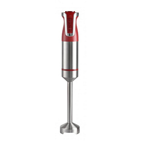 Royalty Line RL ESTM800RED: Výkonný červený tyčový ponorný mixér pro smoothie a polévky