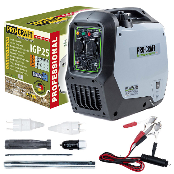 Invertorová elektrocentrála Procraft IGP25