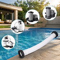 Hadice k bazénové pumpě krátká 40 cm spojka k pumpě Bestway s matkami + 2 těsnění