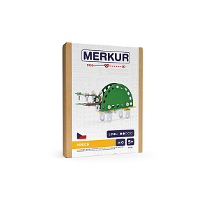 Stavebnice MERKUR Hroch mini 45ks v krabici 13x18,5x3cm