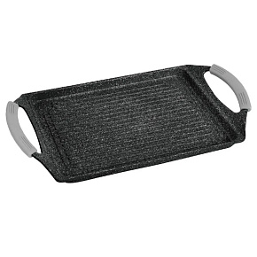 Eisenbach EB-GP47MZ: 47cm Marble Coated Grill Pan