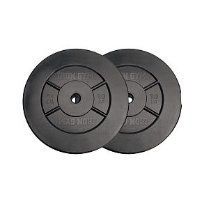 Iron Gym - Weight plates 2 x 10 kg Iron Gym - Weight plates 2 x 10 kg
