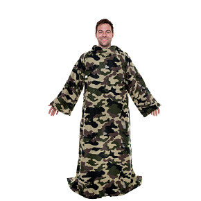 Snuggie - Blanket Fleece - Green Camo